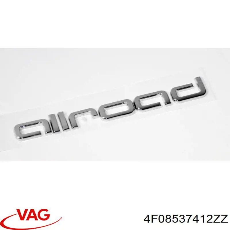 Logo delantero VAG 4F08537412ZZ