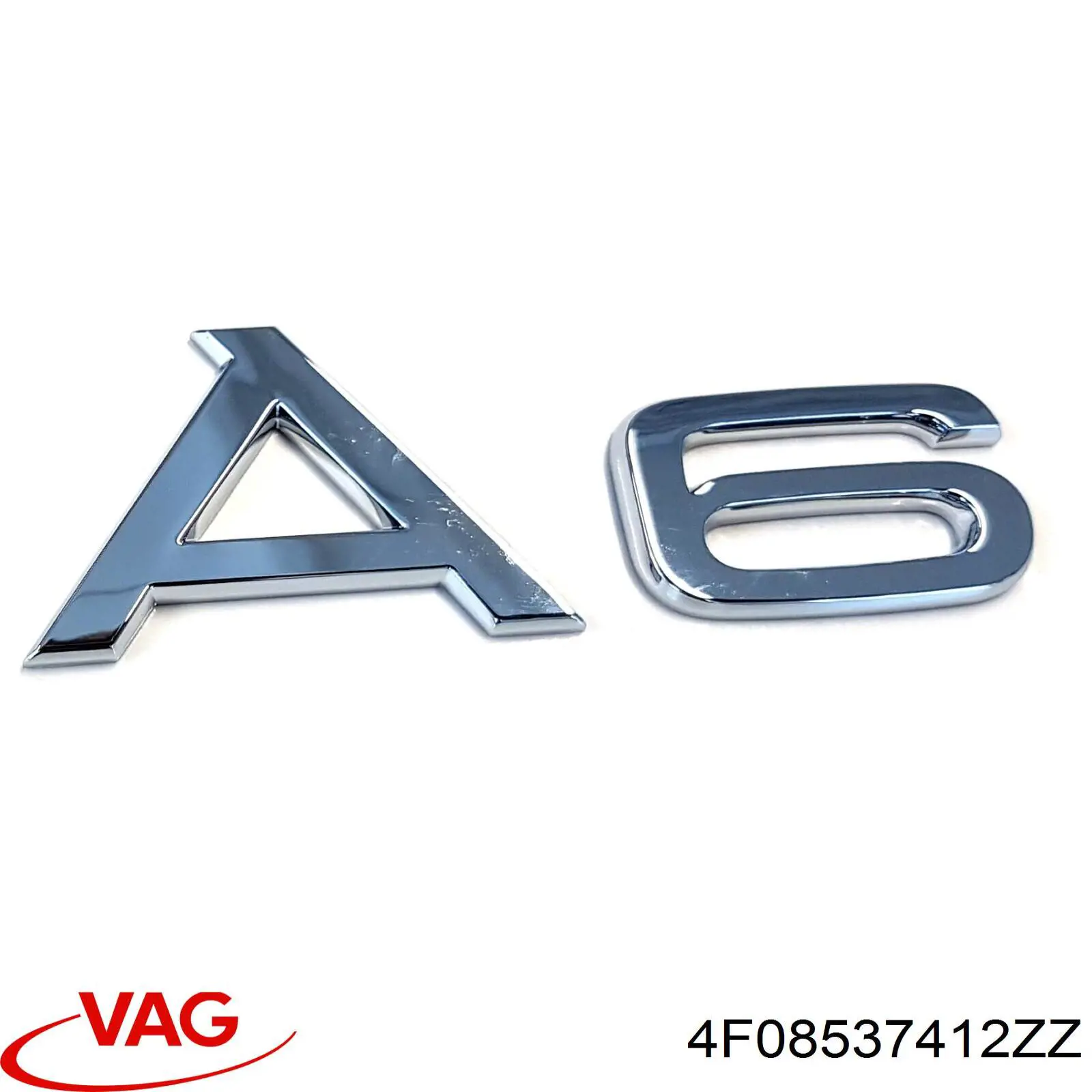 Logotipo de tapa de maletero para Audi A6 (4FH)