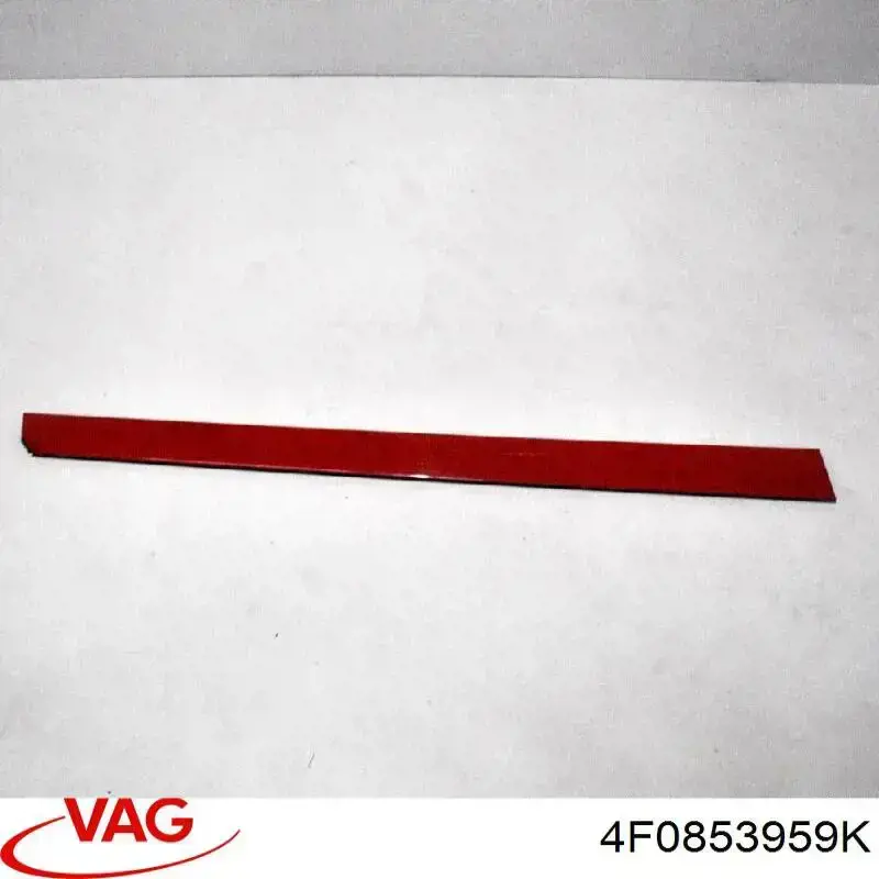 Moldura de puerta delantera izquierda VAG 4F0853959K precio, desde 57,17 EUR