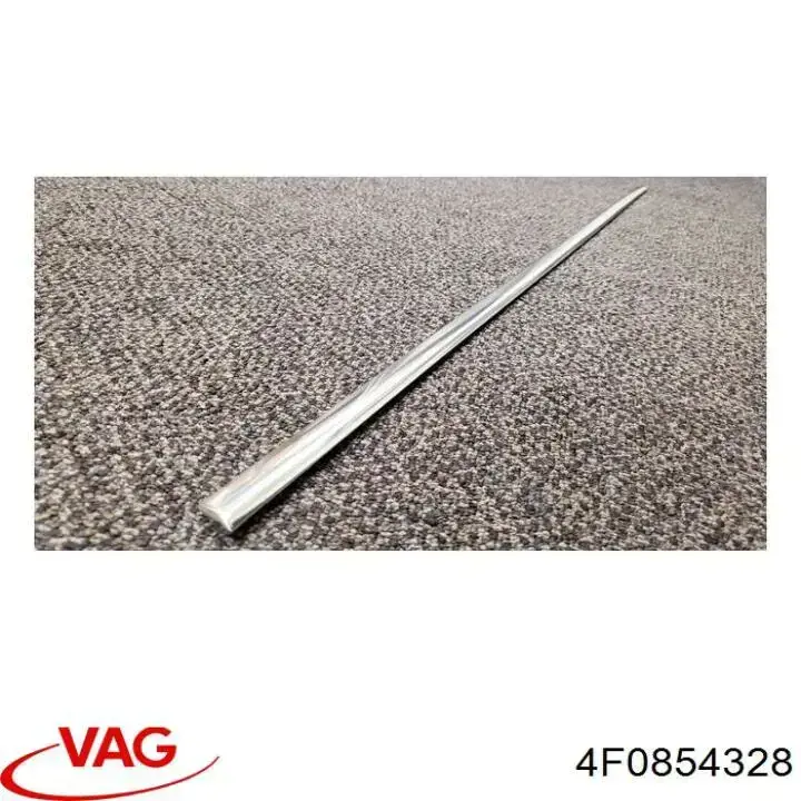 Moldura derecha del parabrisas 4F0854328A01C VAG
