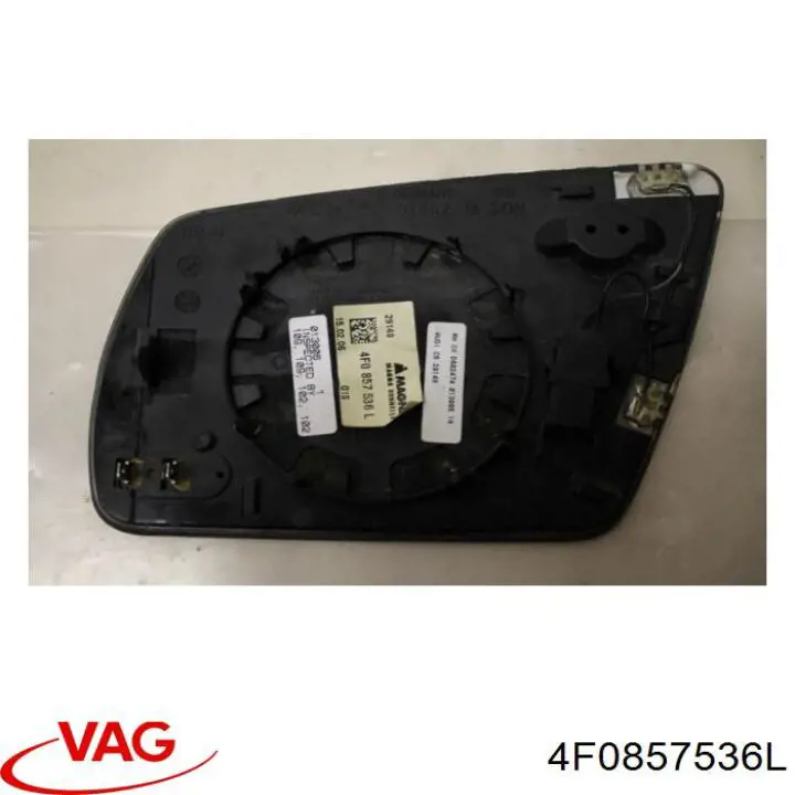 Comprar 4F0857536L VAG Cristal de espejo retrovisor derecho