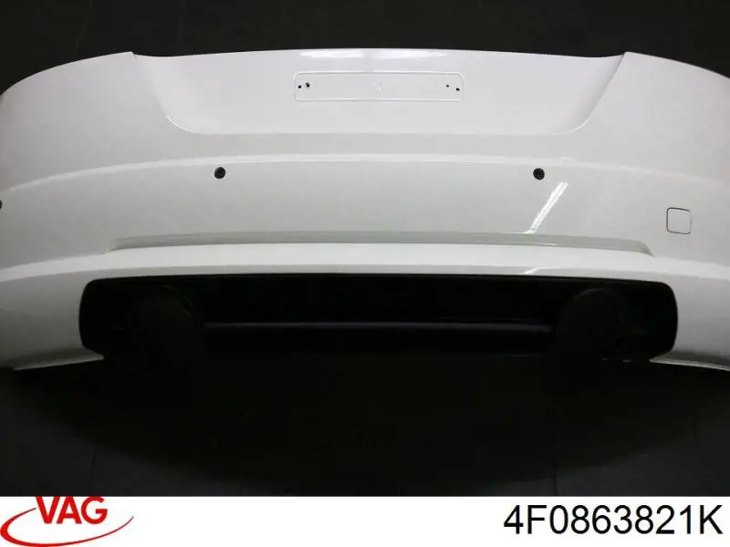 Protección delantera del motor 4F0863821K VAG