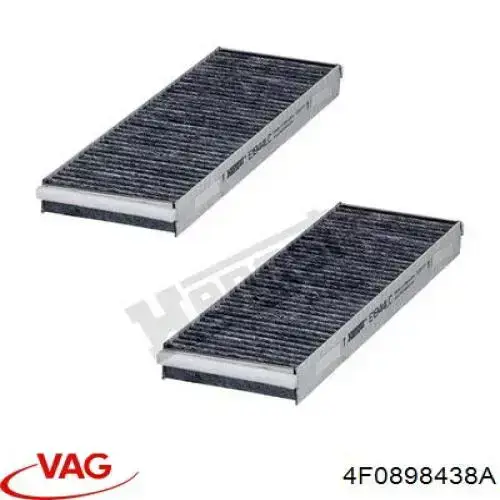Filtro de cabina VAG 4F0898438A precio, desde 15,95 EUR