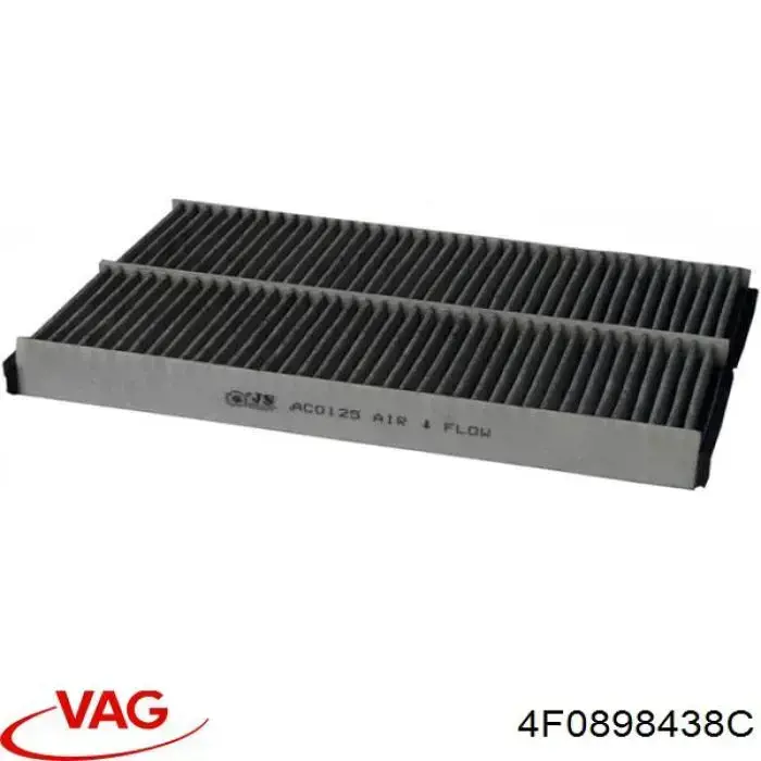 Filtro de habitáculo 4F0898438C VAG