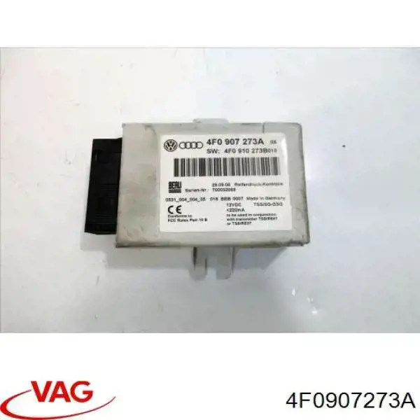 Unidad de control de presión de neumáticos VAG 4F0907273A precio, desde 95,83 EUR
