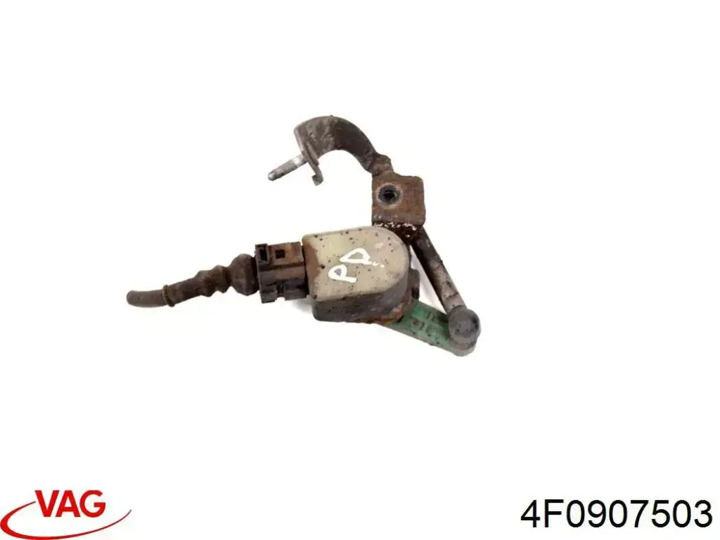 Sensor de nivel de carrocería delantero 4F0907503 VAG