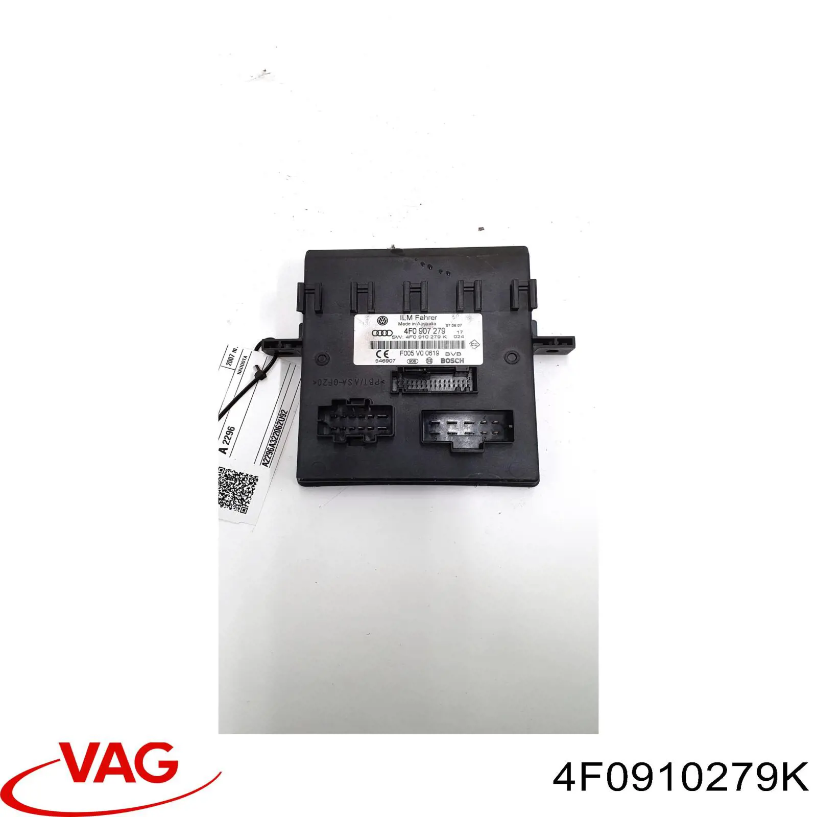 4F0910279K VAG modulo de control de faros (ecu)