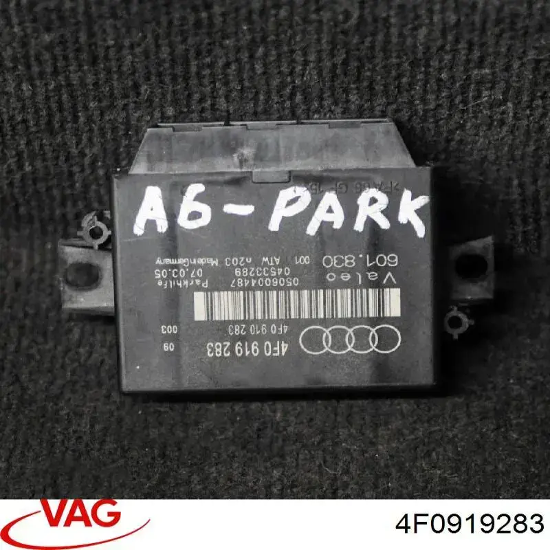 4F0919283 VAG Módulo de control del asistente de aparcamiento