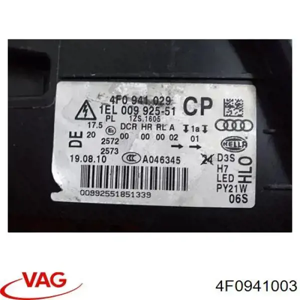 Faro VAG 4F0941003 precio, desde 130,68 EUR