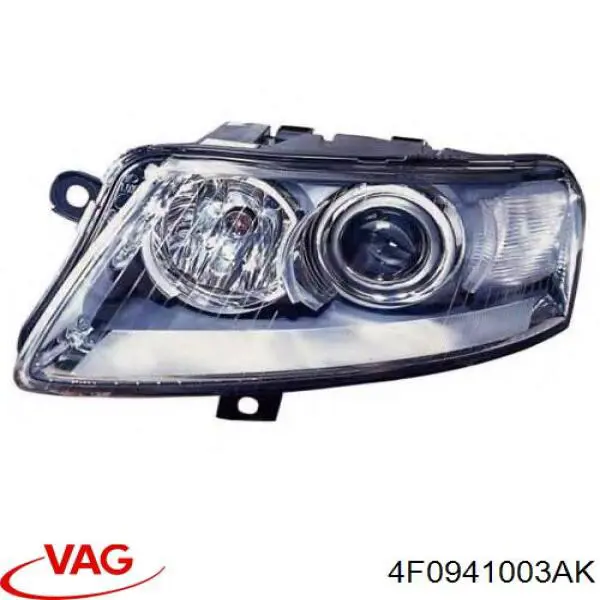 Faro izquierdo 4F0941003AK VAG