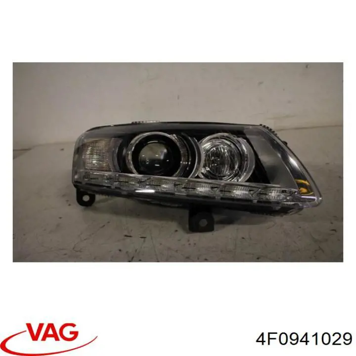 Faro izquierdo 4F0941029 VAG