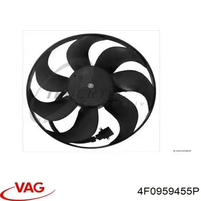 Ventilador de radiador VAG 4F0959455P precio, desde 86,88 EUR