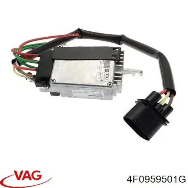 4F0959501G VAG control de velocidad de el ventilador de enfriamiento (unidad de control)