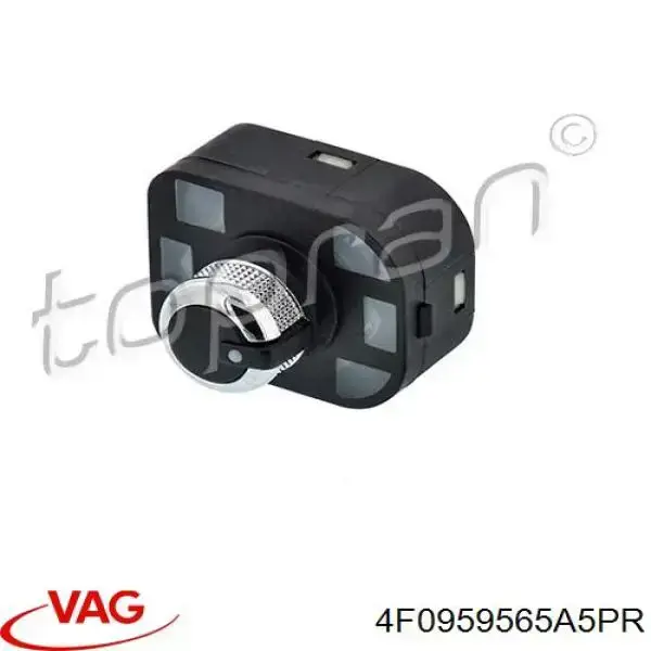 4F09595655PR VAG unidad de control espejo de la puerta