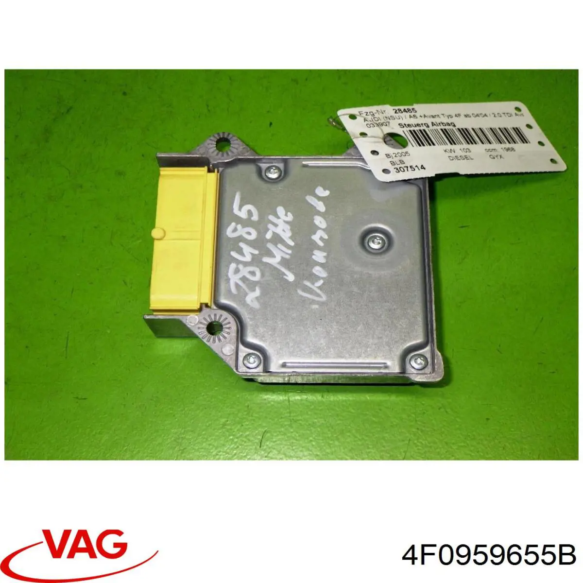 4F0959655B VAG Módulo de control de airbag