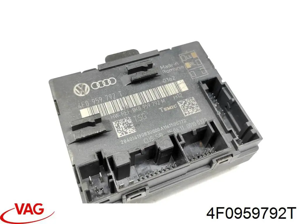 Comprar 4F0959792T VAG Unidad de confort de la puerta delantera