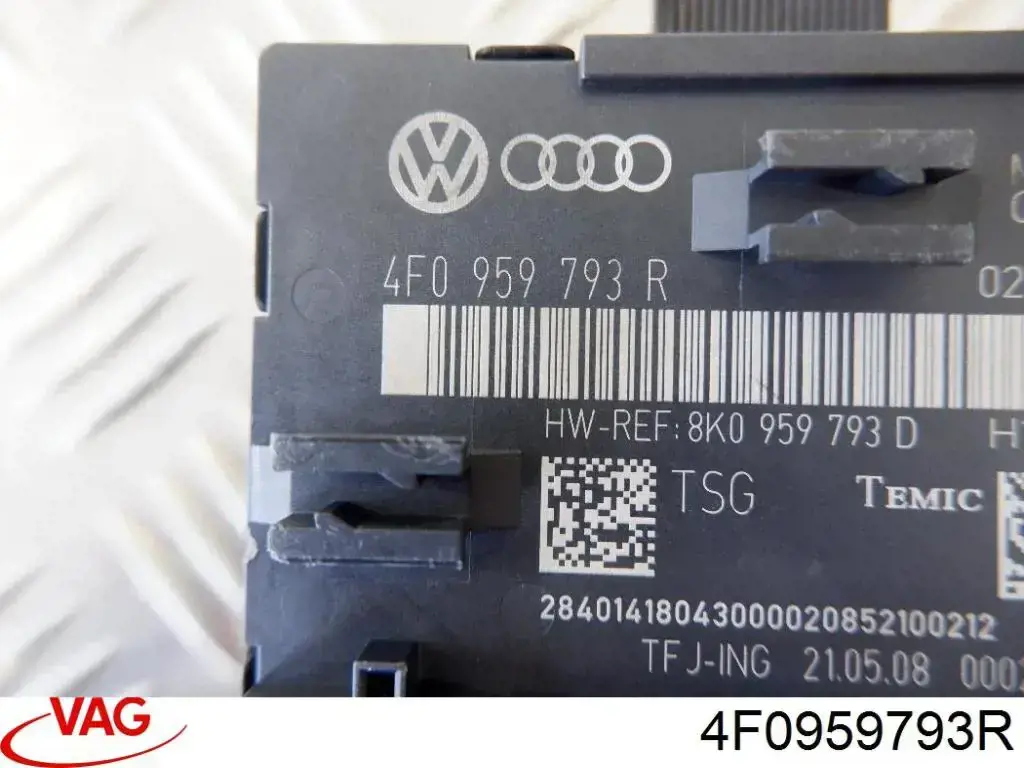 Unidad de confort de la puerta delantera VAG 4F0959793R precio, desde 56,63 EUR