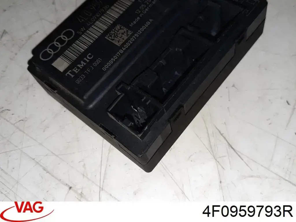 Unidad de confort de la puerta delantera VAG 4F0959793R