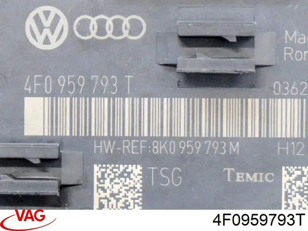 Comprar 4F0959793T VAG Unidad de confort de la puerta delantera