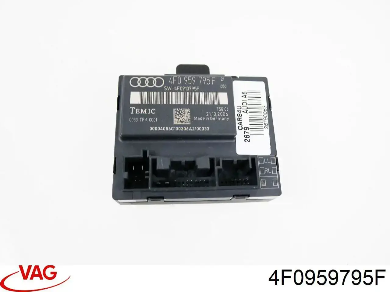 Módulo de confort para Audi A6 C6 4F2