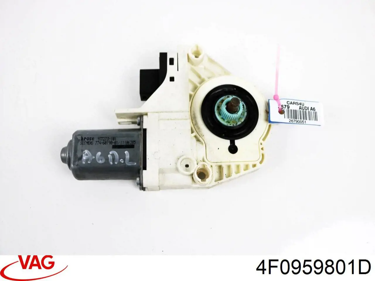 Comprar 4F0959801D VAG Motor ventanilla coche, puerta delantera izquierda