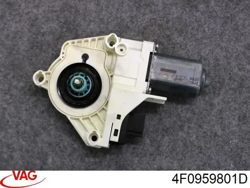 Motor eléctrico, elevalunas, puerta delantera izquierda Audi A6 (4F5)