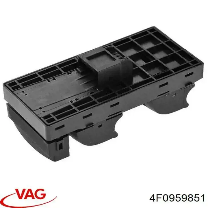 Interruptor de elevalunas delantera izquierda 4F0959851 VAG