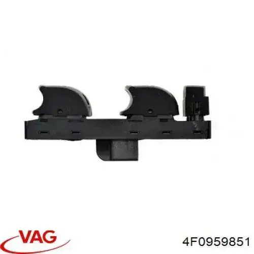 4F0959851 VAG Unidad de control de elevalunas delantera izquierda