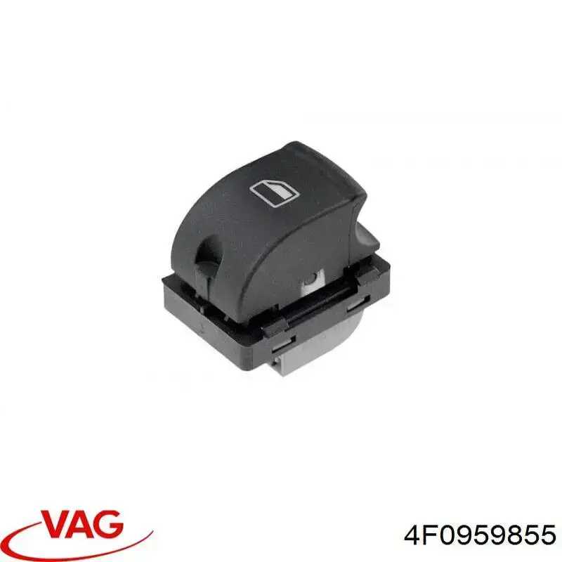 4F0959855 VAG Botón de encendido, motor eléctrico, elevalunas, puerta delantera derecha