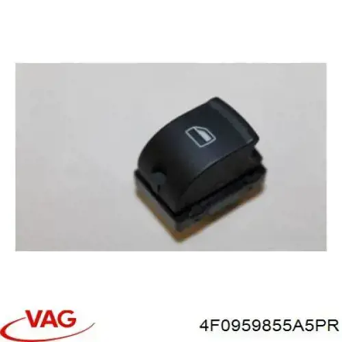 Comprar 4F0959855A5PR VAG Botón de elevalunas delantero derecho
