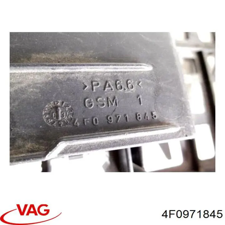 4F0971845 VAG Caja de fusibles trasera interior