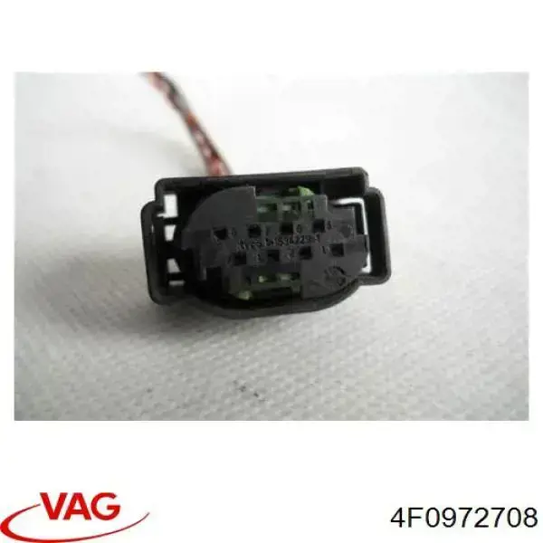 Conector del sensor de aparcamiento 4F0972708 VAG