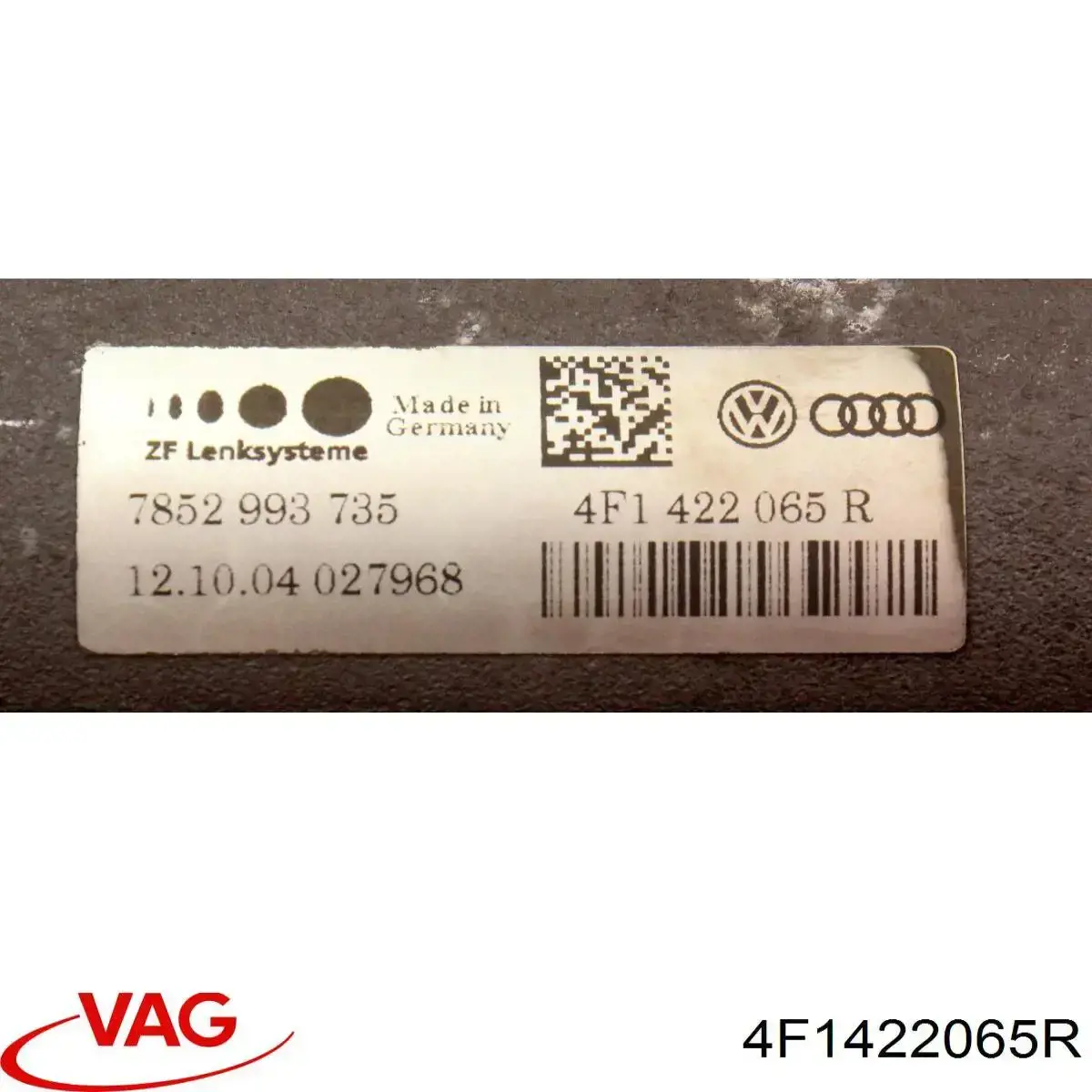Comprar 4F1422065R VAG Cremallera