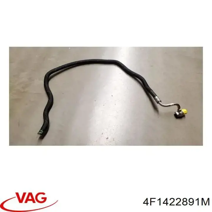 Manguera de baja presión de la dirección asistida, de la cremallera al radiador VAG 4F1422891M precio, desde 57,78 EUR
