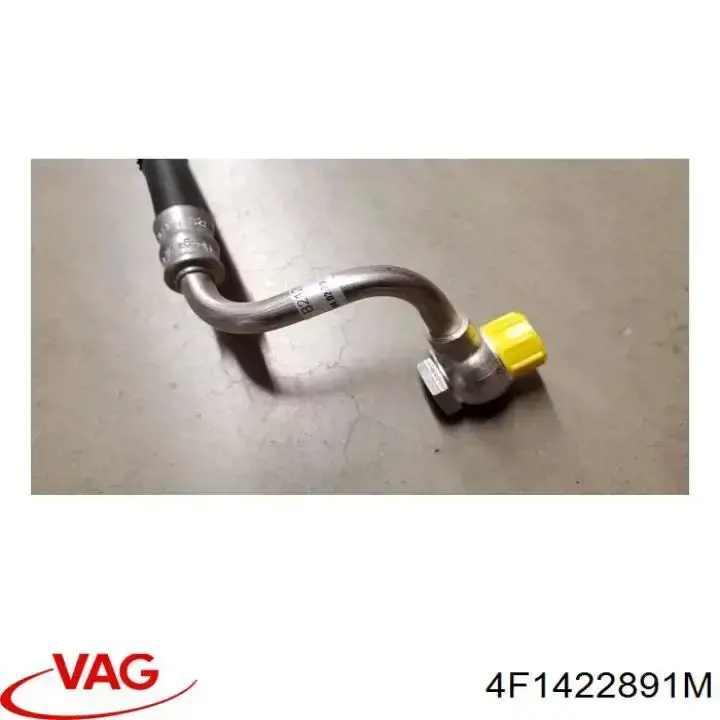 Comprar 4F1422891M VAG Manguera de baja presión de la dirección asistida, de la cremallera al radiador
