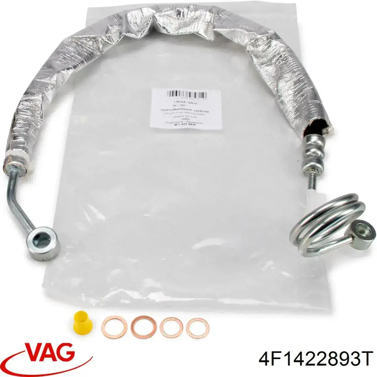 Comprar 4F1422893T VAG Manguera de alta presion de direccion, hidráulica