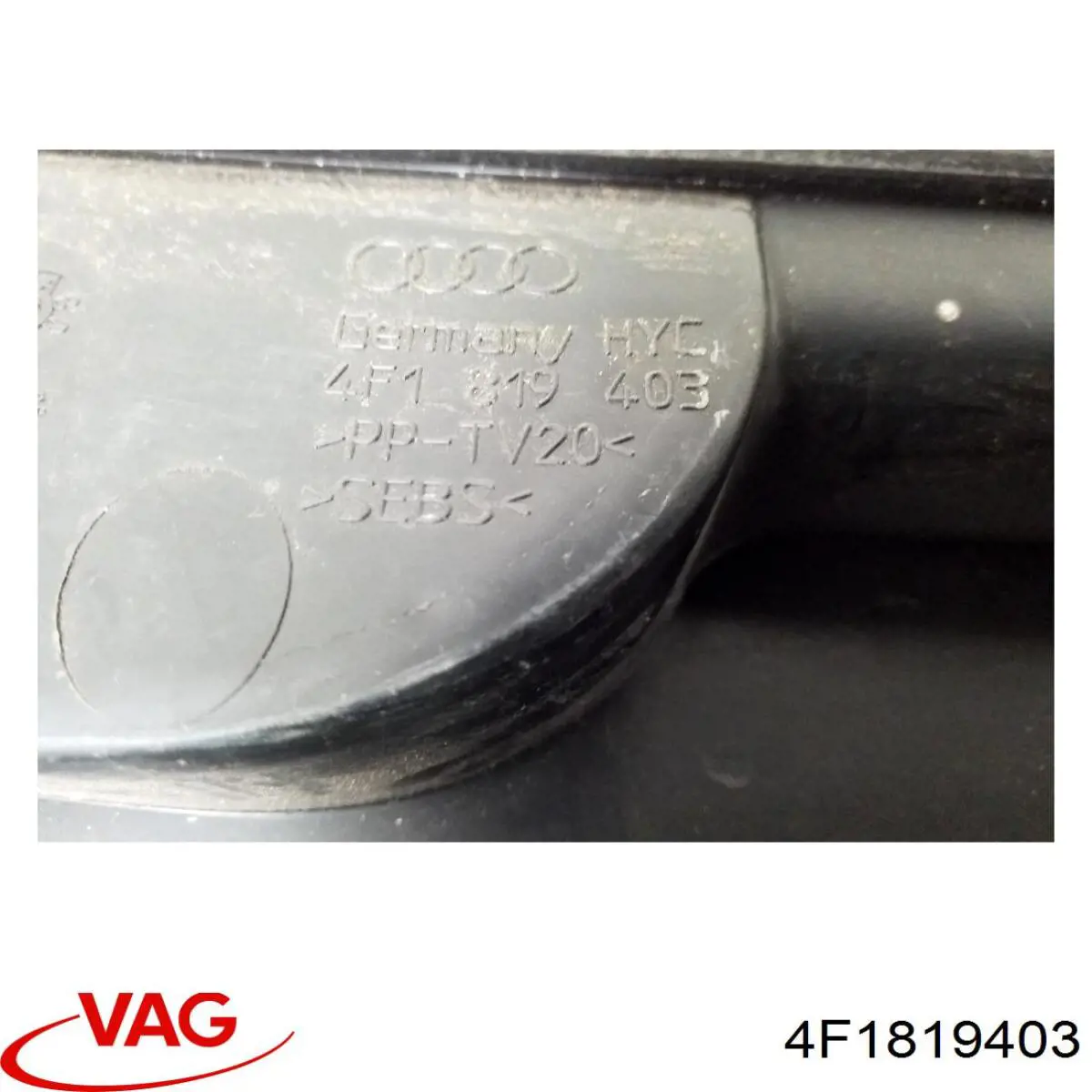 Vierteaguas 4F1819403 VAG