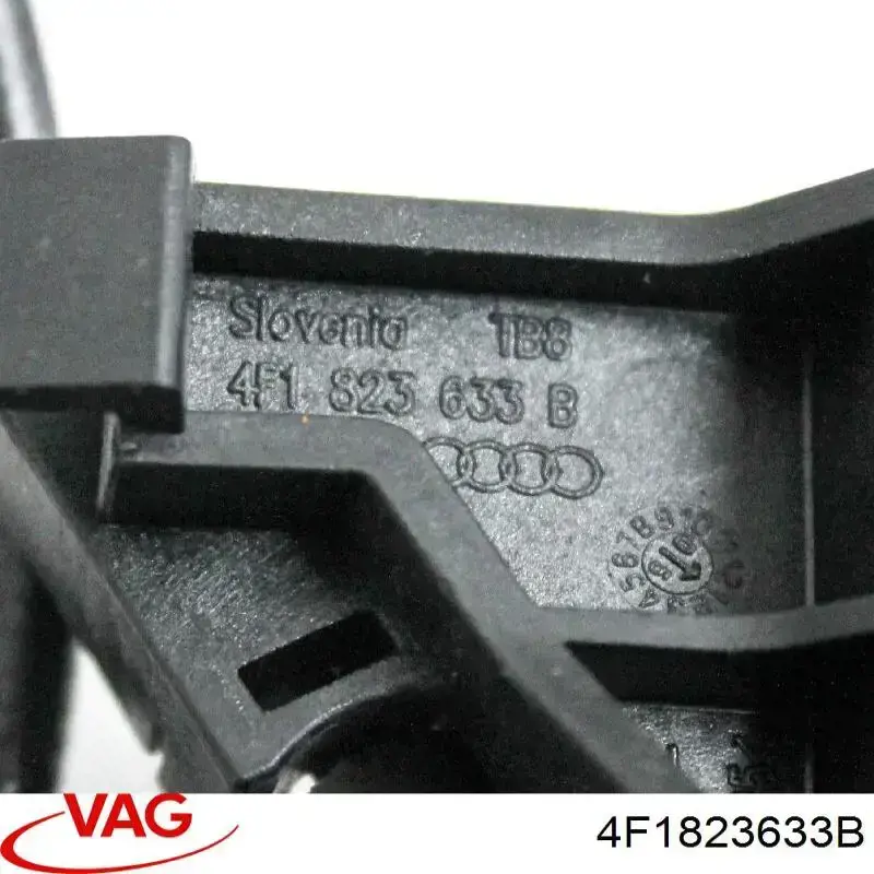 Soporte de la manija de apertura del capó 4F1823633B VAG