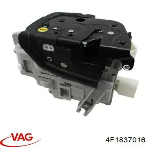 Cerradura de puerta delantera derecha 4F1837016 VAG
