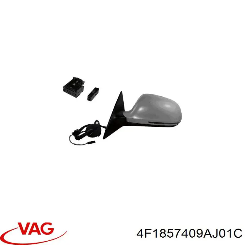 4F1857409AJ01C VAG Espejo retrovisor izquierdo