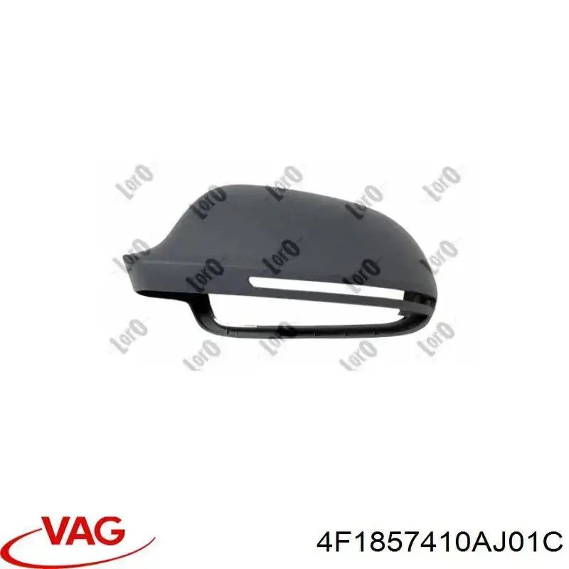 4F1857410AJ01C VAG cubierta, retrovisor exterior derecho