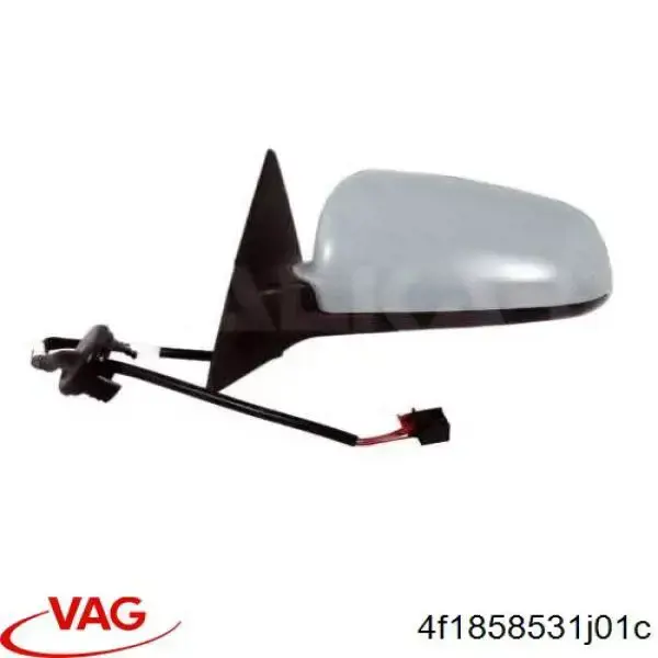 Espejo retrovisor izquierdo 4F185853101C VAG