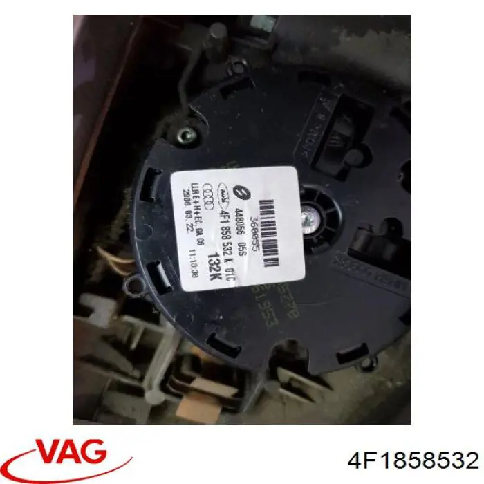 4F1858532 VAG espejo retrovisor derecho