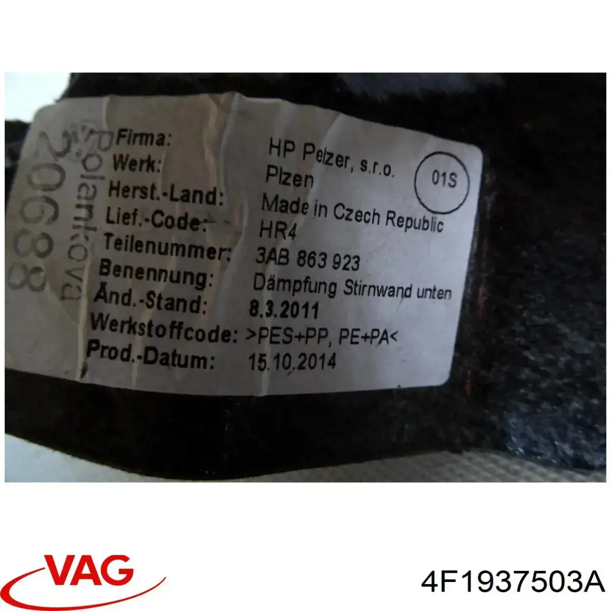 Comprar 4F1937503A VAG Caja de fusibles