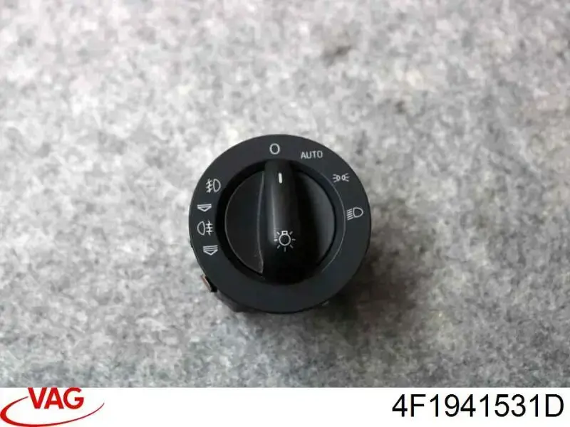 Interruptor de luces en el tablero 4F1941531D VAG