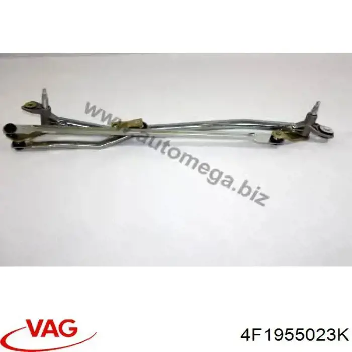 Varilla de limpiaparabrisas 4F1955023K VAG