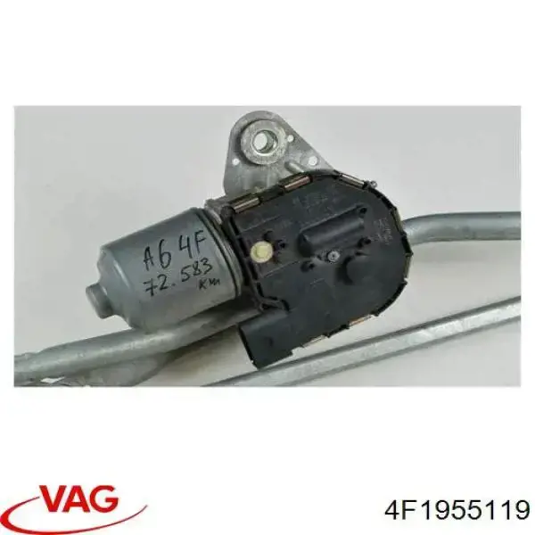 4F1955119 VAG motor del limpiaparabrisas del parabrisas