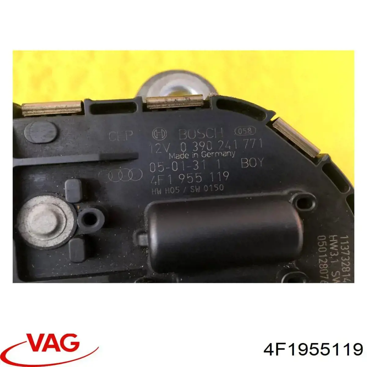 4F1955119 VAG Motor del limpiaparabrisas