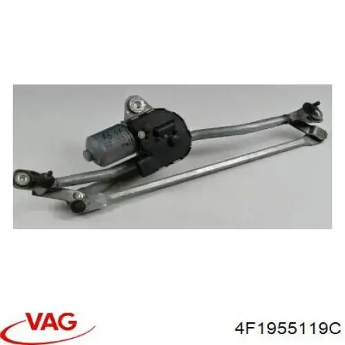 Motor del limpiaparabrisas VAG 4F1955119C precio, desde 100,19 EUR