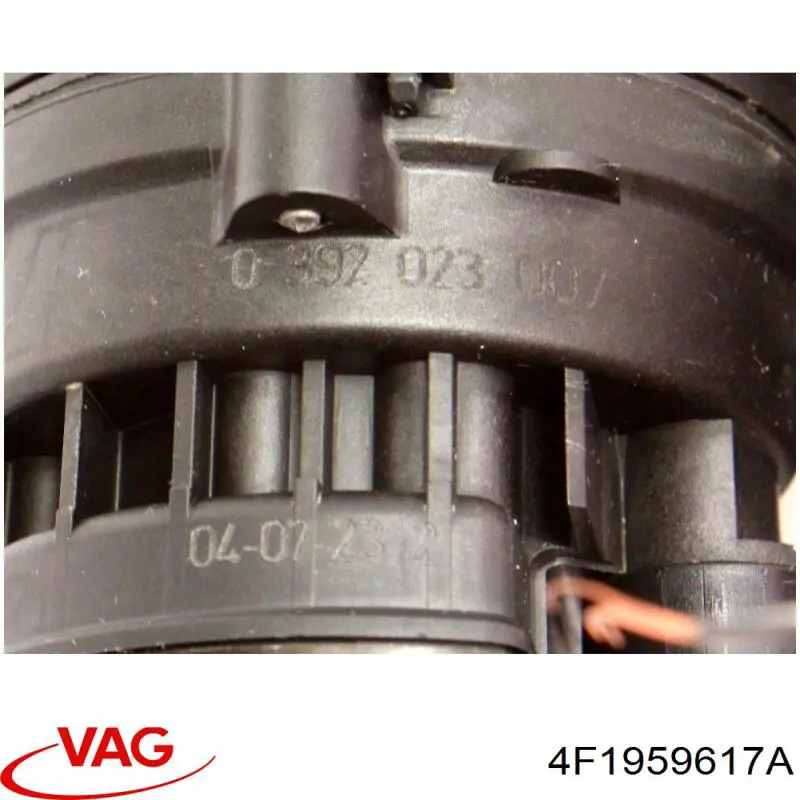 4F1959617A VAG Valvula del calefactor